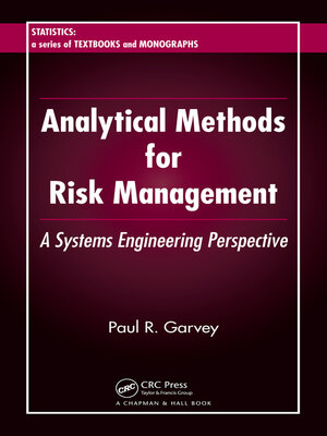 cover image of Analytical Methods for Risk Management